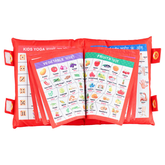 My First Boketon Learning Educational Soft Pillow for Kids