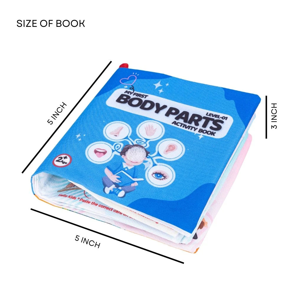 Kids Educational Cloth Early Learning Soft Book Set