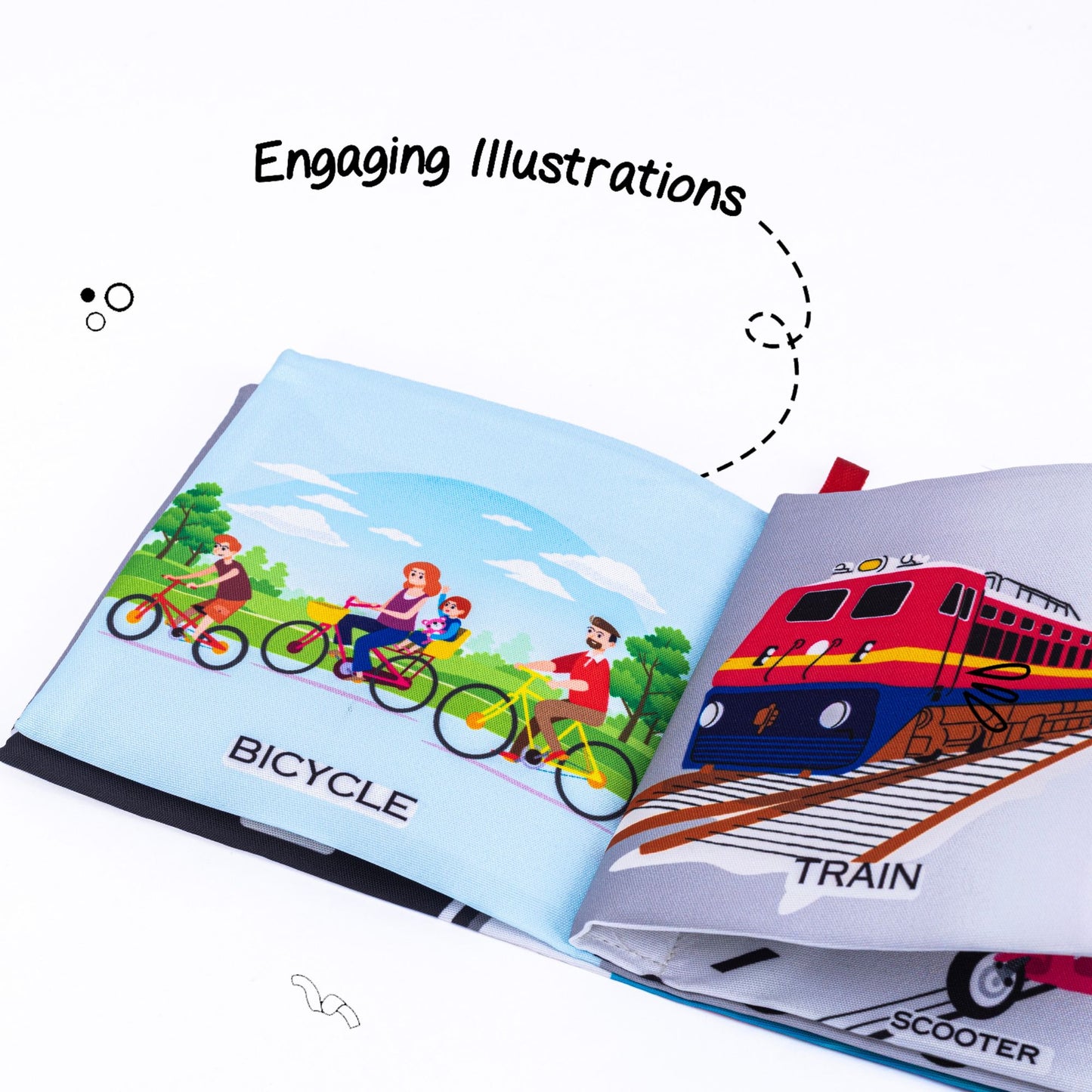 Boketon Crinkle Baby Books (6 Pack)