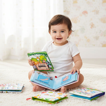 Boketon Crinkle Baby Books (6 Pack)