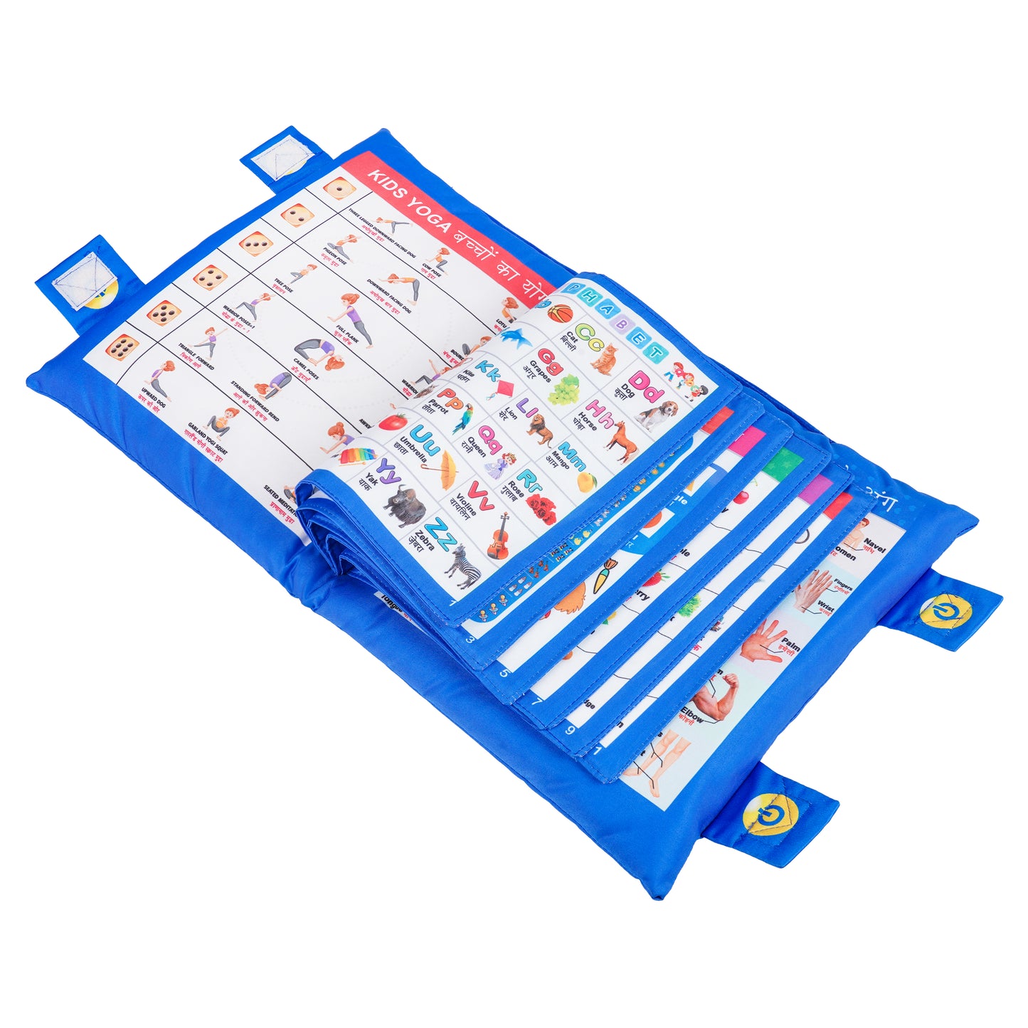 My Learning Kids Cushion Educational Soft Pillow for Kids