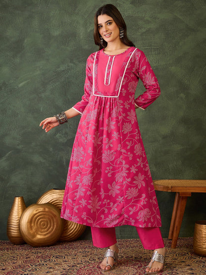 Rani Bandhani Printed Suit Sets