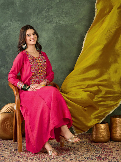 Gajri Embroidered Suit Sets