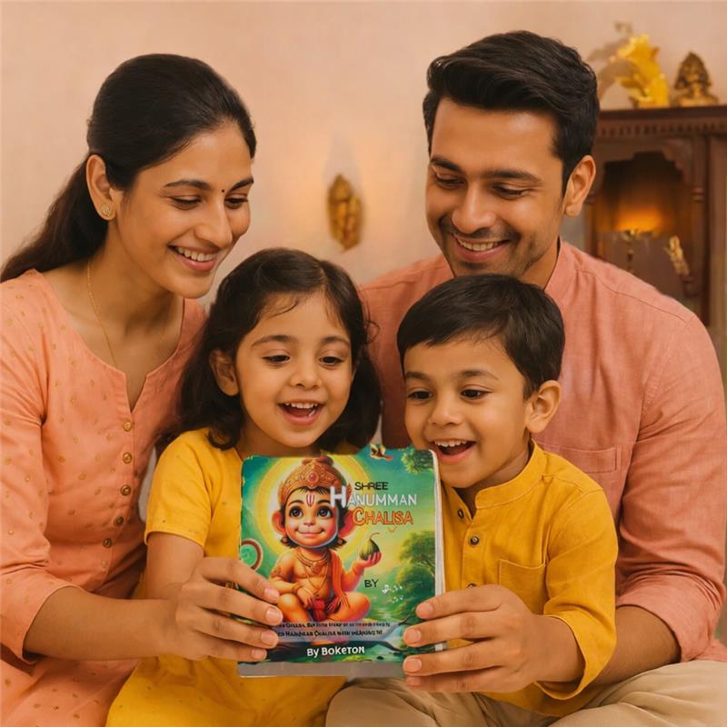 Hanuman Chalisa Cloth Book for Kids & Adults